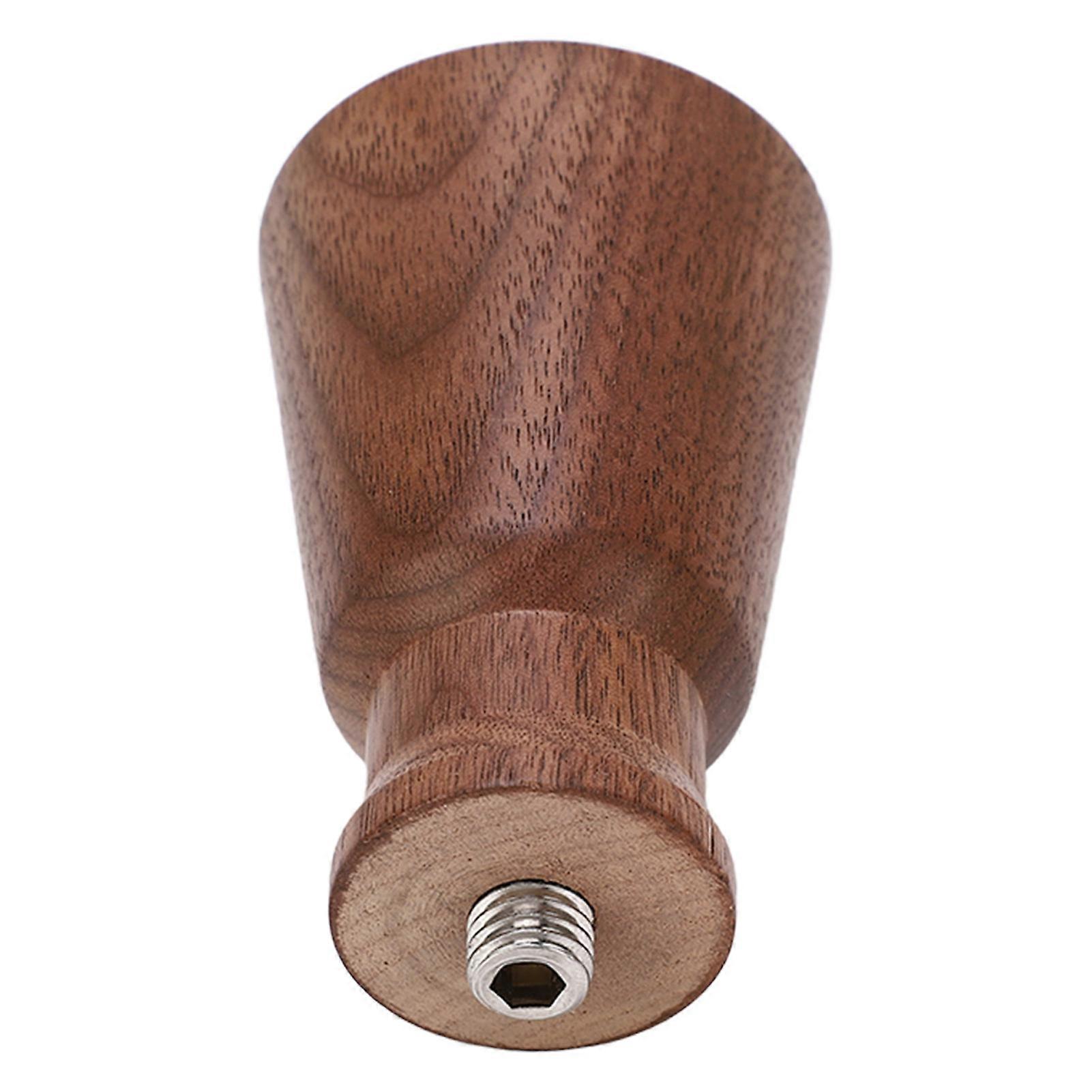 Coffee Machine Portafilter Handle M10 Thread Black Walnut Coffee Filter Wooden Handle for Shop