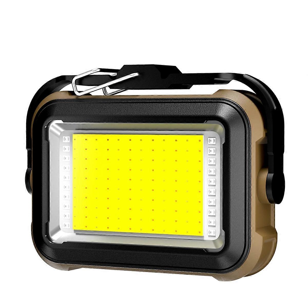 Bright LED Work Light - COB Inspection Lamp with Tail Magnetic, USB Charging for Car Repair, Garage