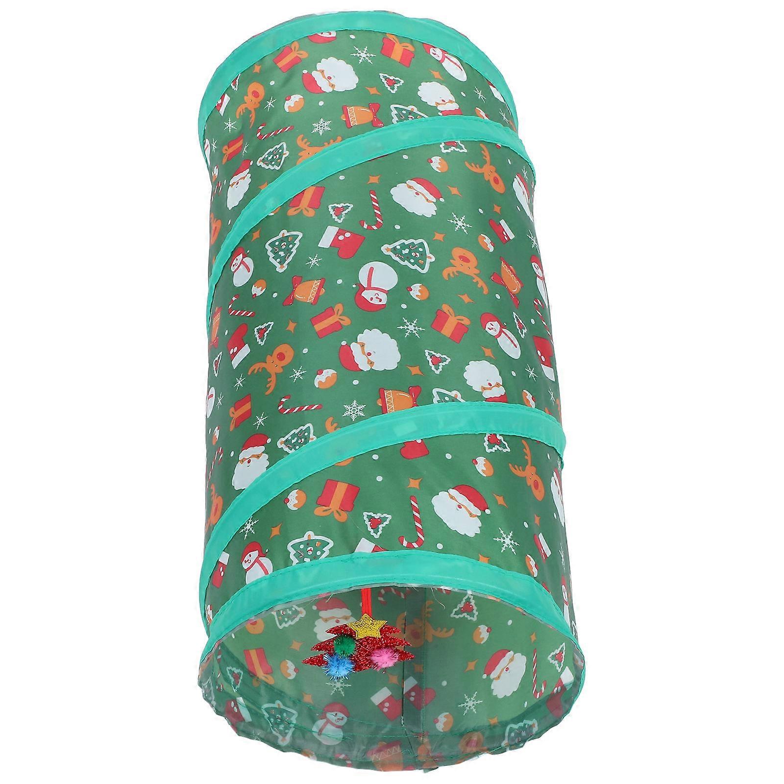 Hide Mouse Cat Toy Straight Passage Travel Use Indoor Cats Polyester 50.00X25.00X25.00CM 1 Set