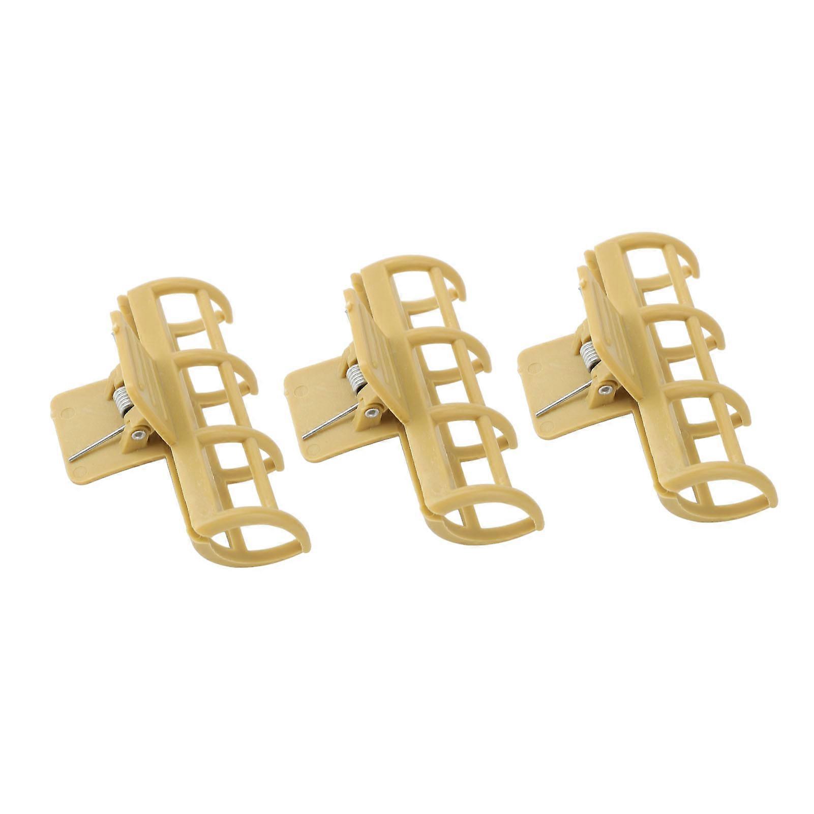 10PCS Hair Perm Insulation Clip Heat Resistant Prevent Slip High Tension Spring Hot Roller Clips for Hairdressing Tools