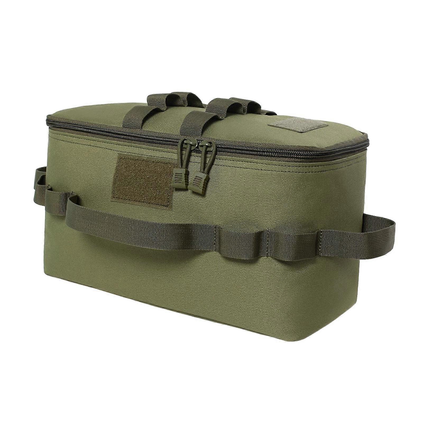 Large Capacity Camping Bag for Outdoor Activities Practical Storage Solution for Hiking and Picnics, Green