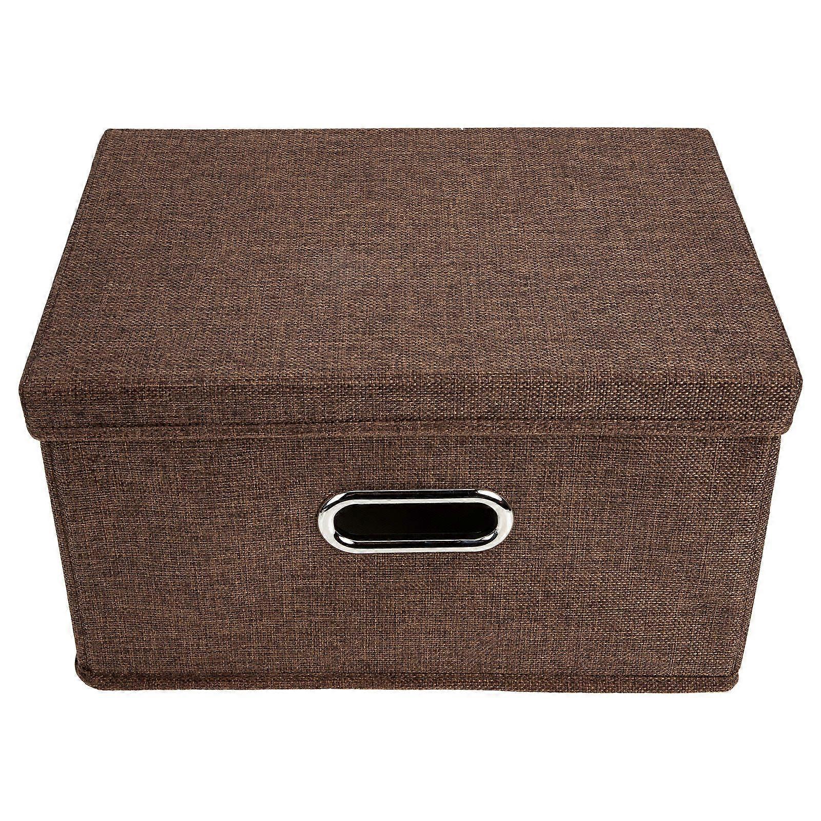 Home Storage Boxes Multifunction Container Cardboard Simple Design Space Saving Foldable 1Pack