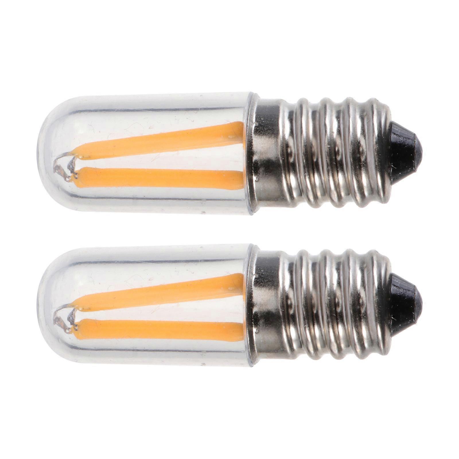 Fridge Bulb Led E14 Lamp Bulb For Holding Cabinet 2Pcs