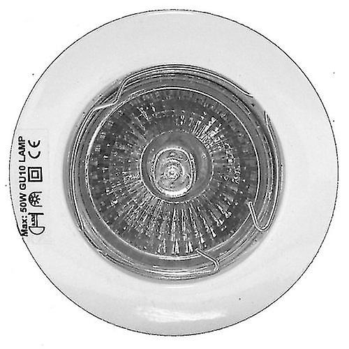 Powermaster GU10 Fixed Downlight (Pack of 3)