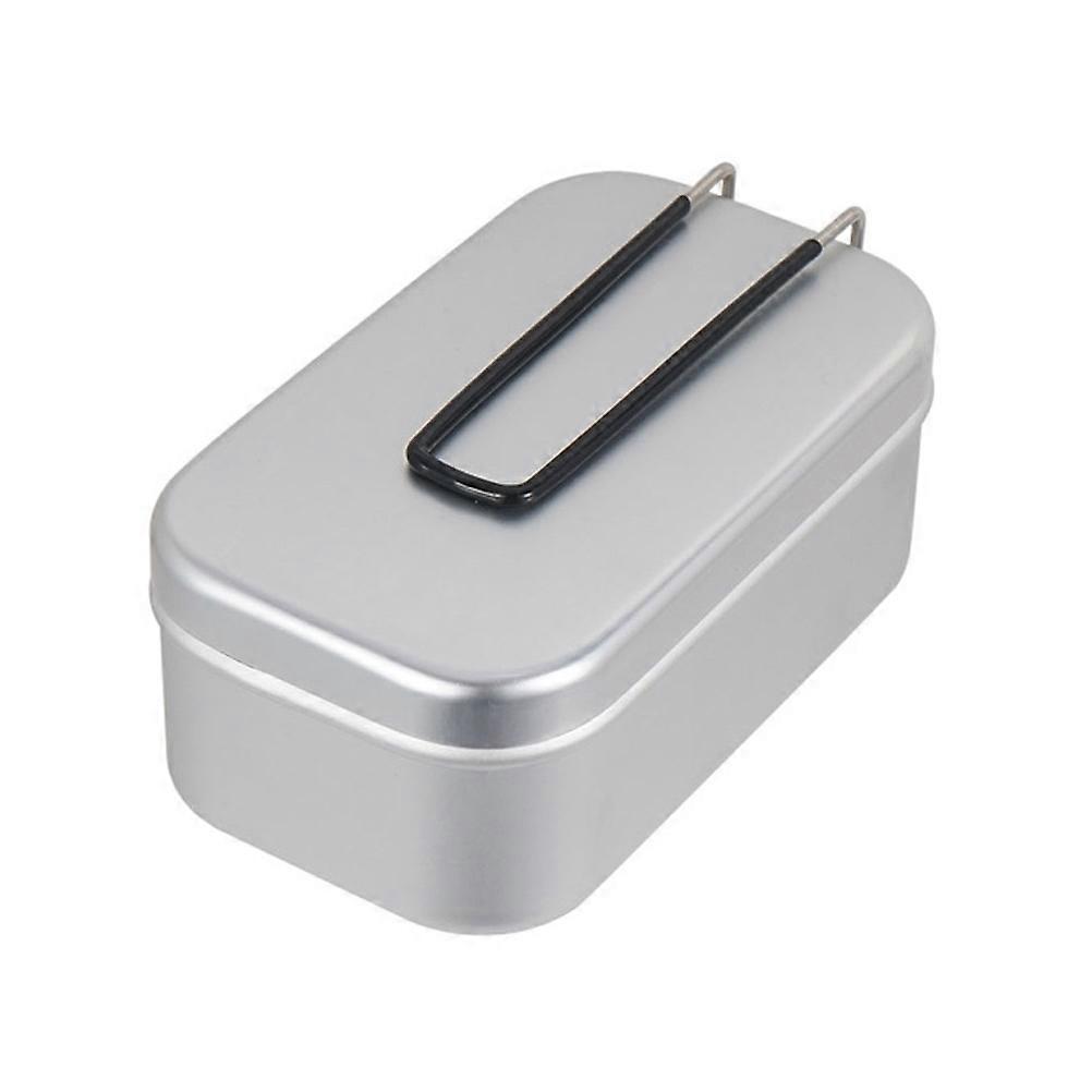 Folding Picnic Container Rust-Proof Bento Lunch Box For Camping 1Pack