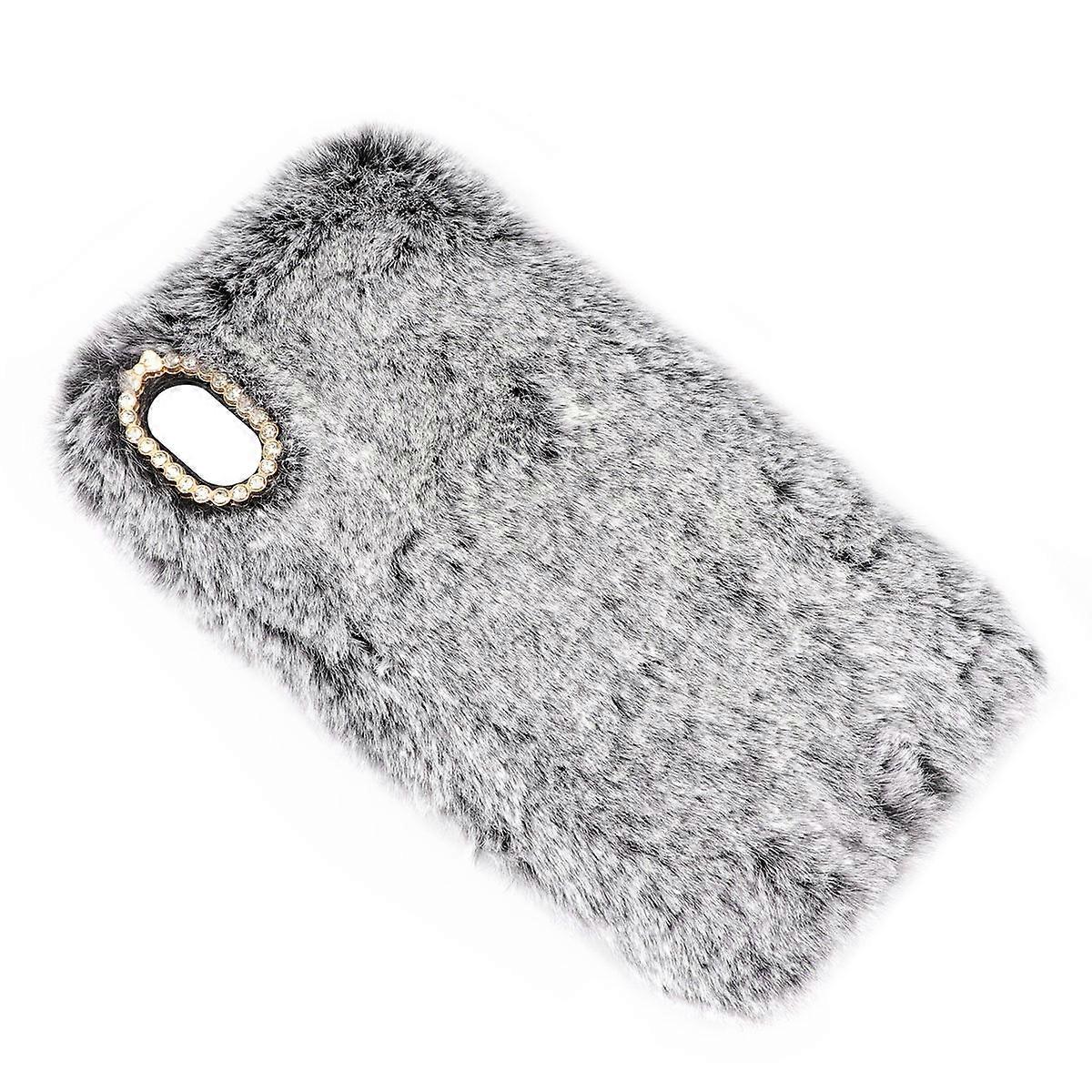 Funny Phone Case Super Plush Design Plush Material for Scratch Protection Dust Protection Daily Use 1Pcs