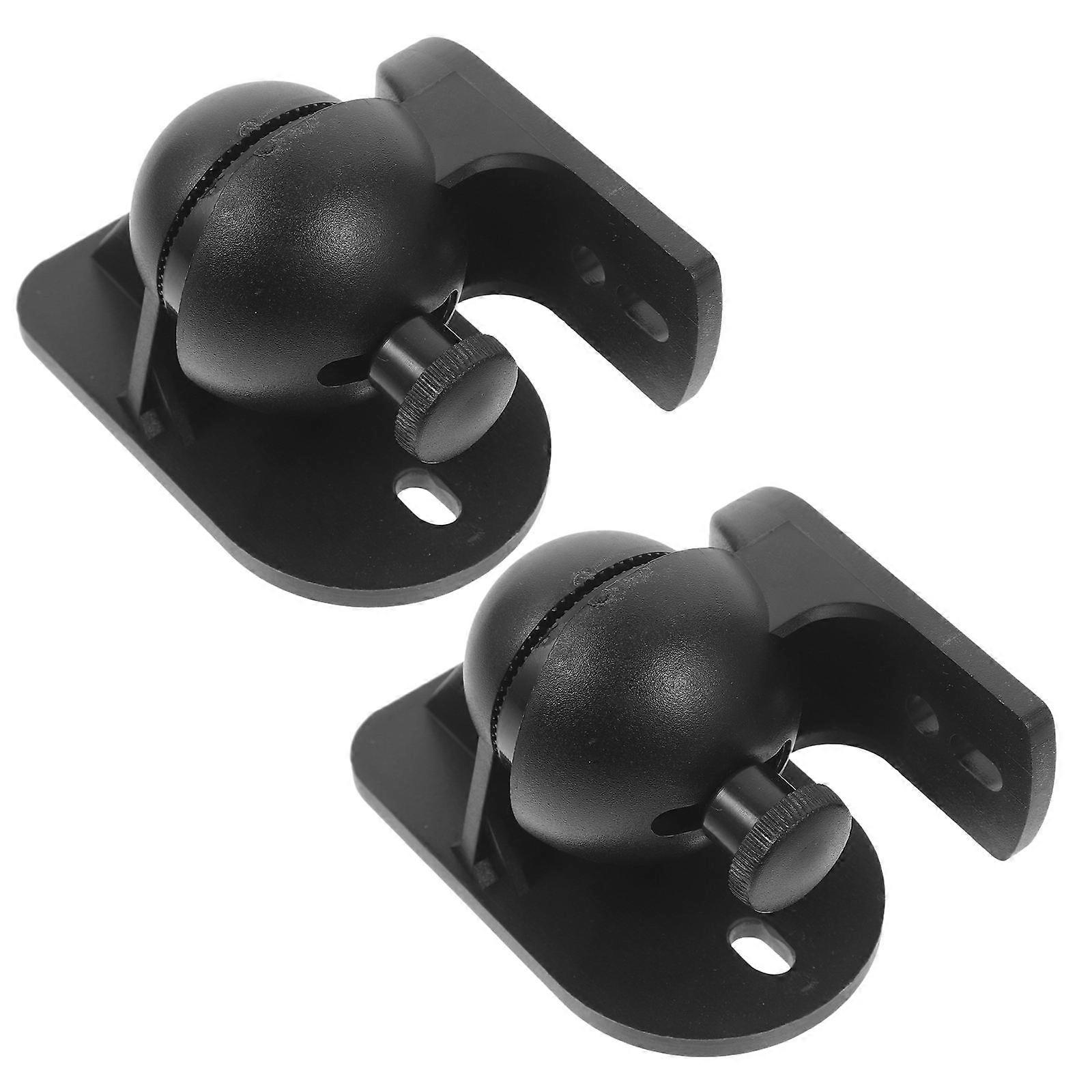 2 Sets of Speaker Wall Mount Speaker Stand Wall Mount Speaker Bracket Universal Speaker Bracket Rack
