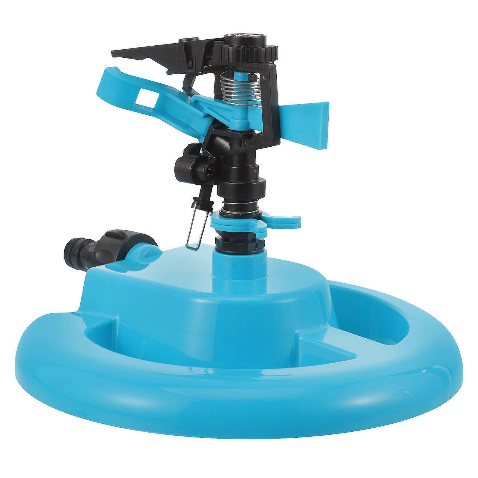Durable Plastic Garden Sprinkler for Watering Lawns and Yards with Stable