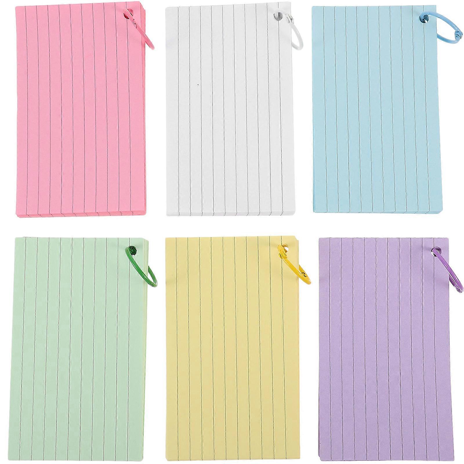 Colored Index Cards for Daily Use Assorted Color Paper Material Perfect for Notes and Gifts 3x5 inches