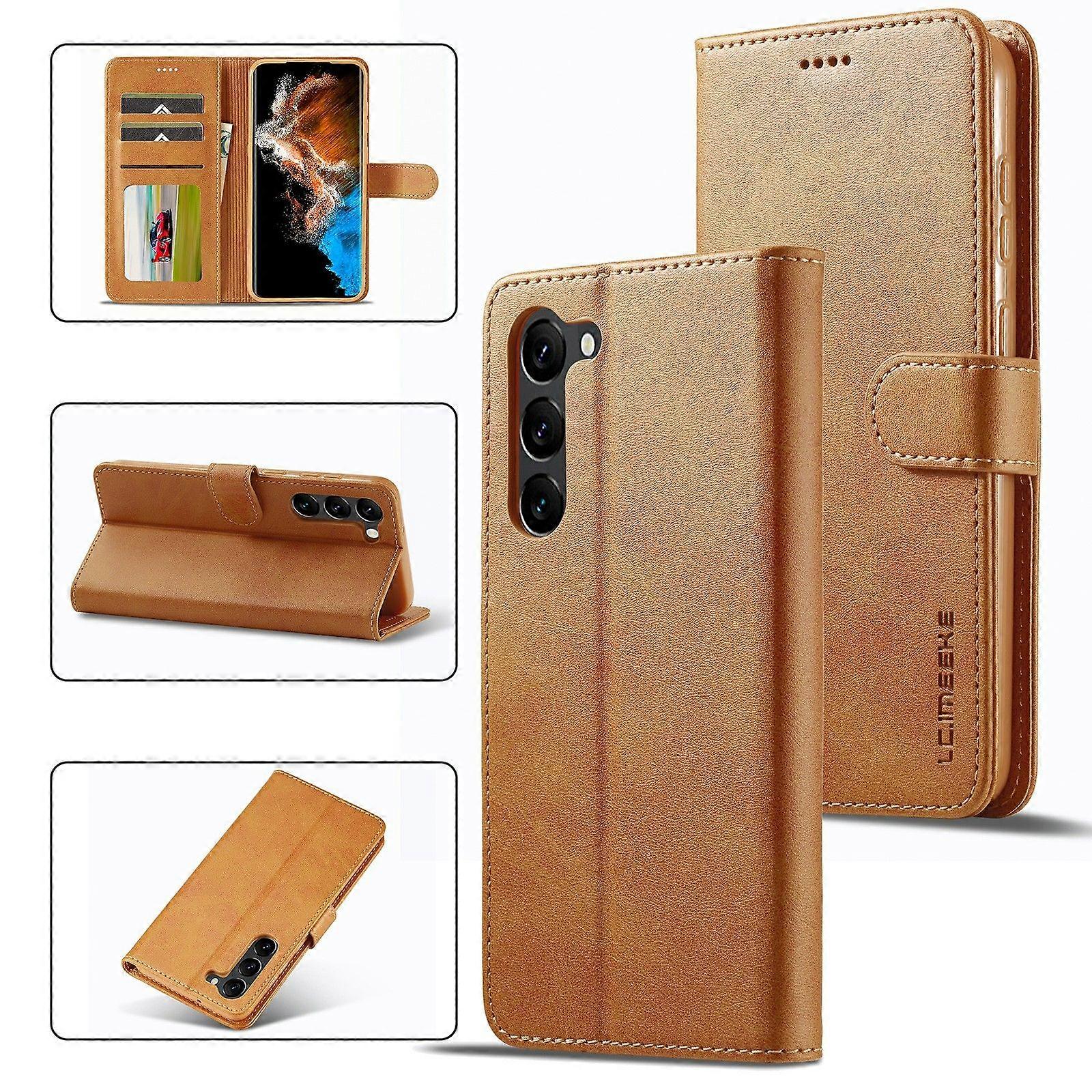 Calf Texture PU Case For Samsung Galaxy S23 5G