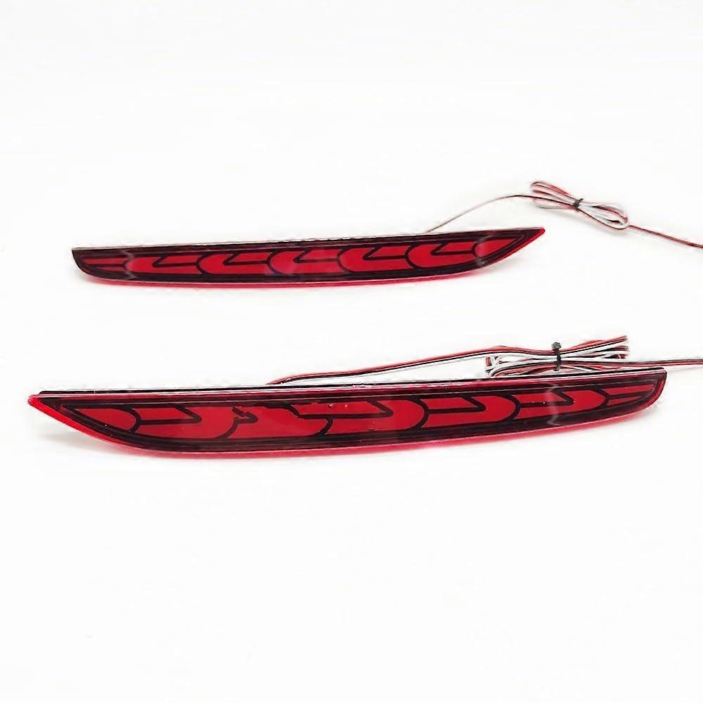 Bumper taillight assembly for Hyundai Xcent I10 2018 brake turn signal 12V red