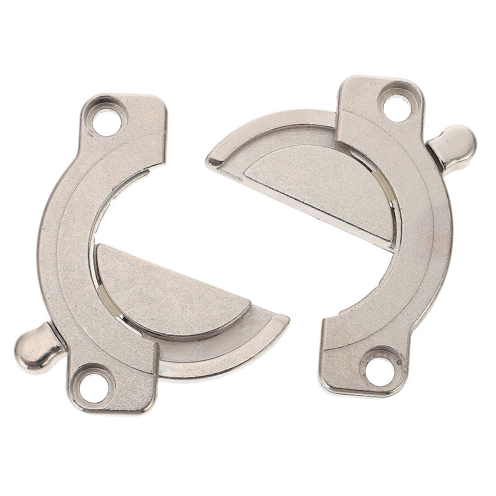 Zinc Alloy Table Buckles Connectors Prevent Drifting Apart For Furniture Connection Use 7.50X6.00X1.00CM 1Set