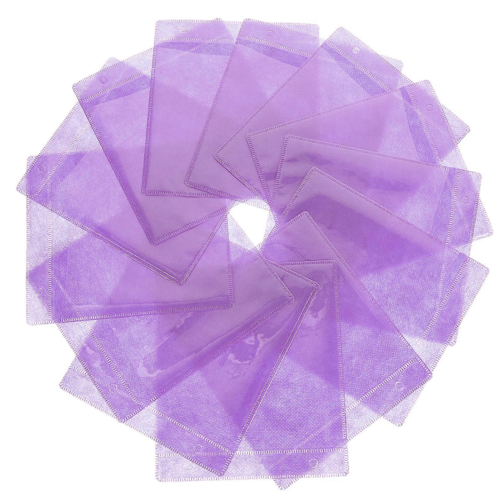 Plastic CD Sleeves 100Set For CD/DVD Discs 12cm Light Green Scratch Protection Durable Everyday Use