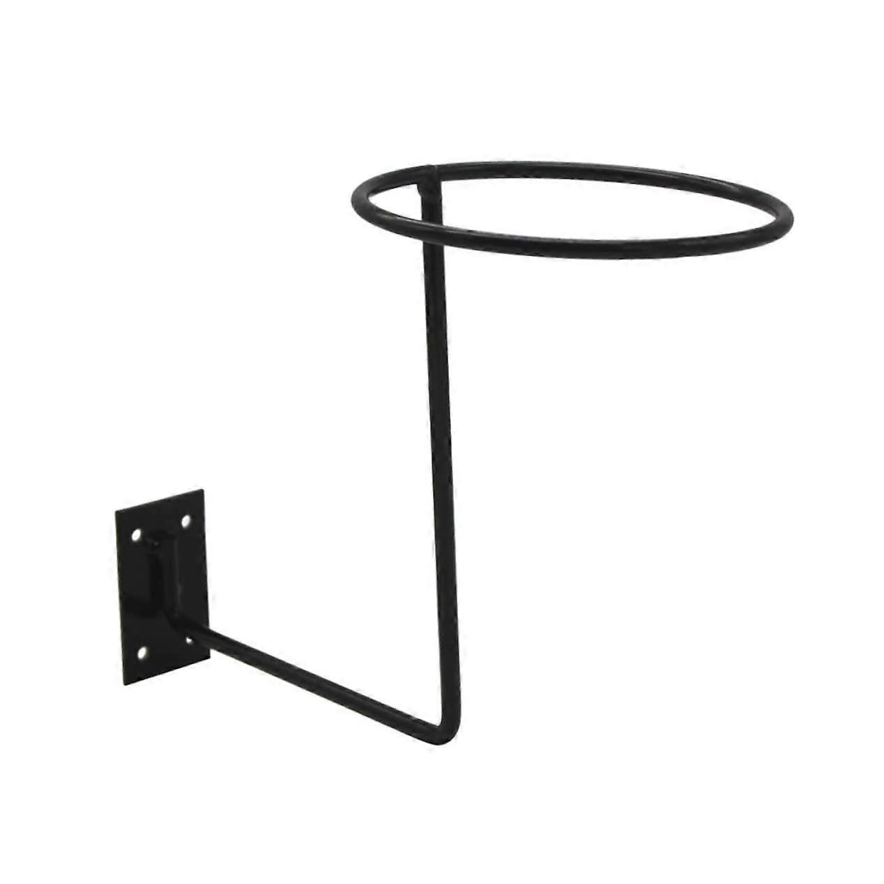 Motorcycle Helmet Holder Wall-Mounted Display Stand For Home Black