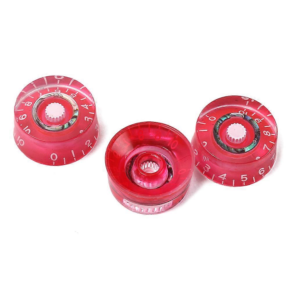 Gitarkontrollknapper for elektriske gitarer, slitesterk plastdesign, reservedeler