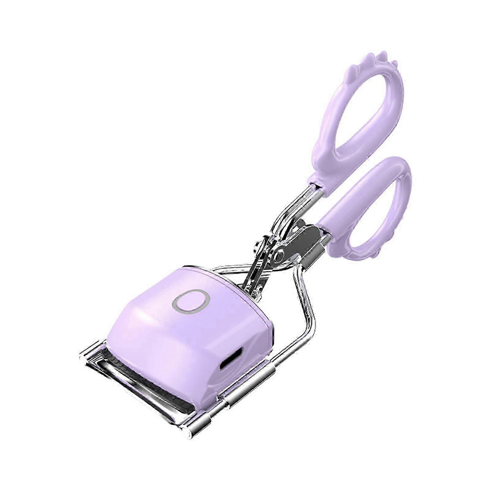 Recourbe-cils chauffants électriques, recourbe-cils chauffants, recourbe-cils chauffants rapides, pour une longue durée avec un tampon en silicone, recourbe-cils rechargeable par USB