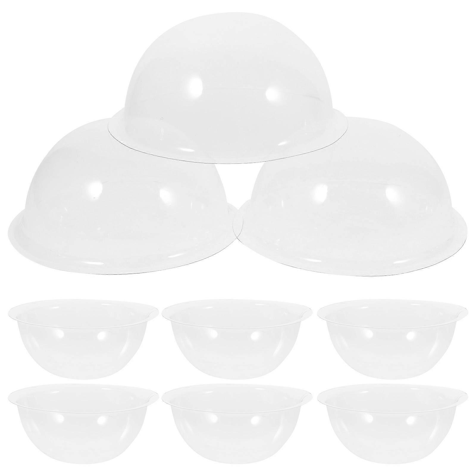 Transparent PVC Cake Cover for Kitchen Use Protects Snacks from Impurities 20Pcs