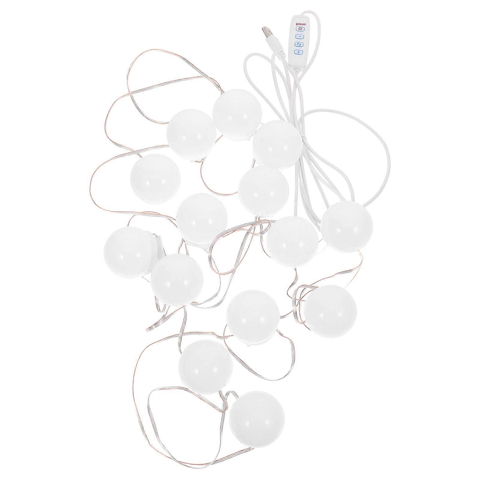 Mirror Light Bulb 14Pcs Energy Saving Brightness Adjustable Vanity Lights For Bathroom And Dressing Table