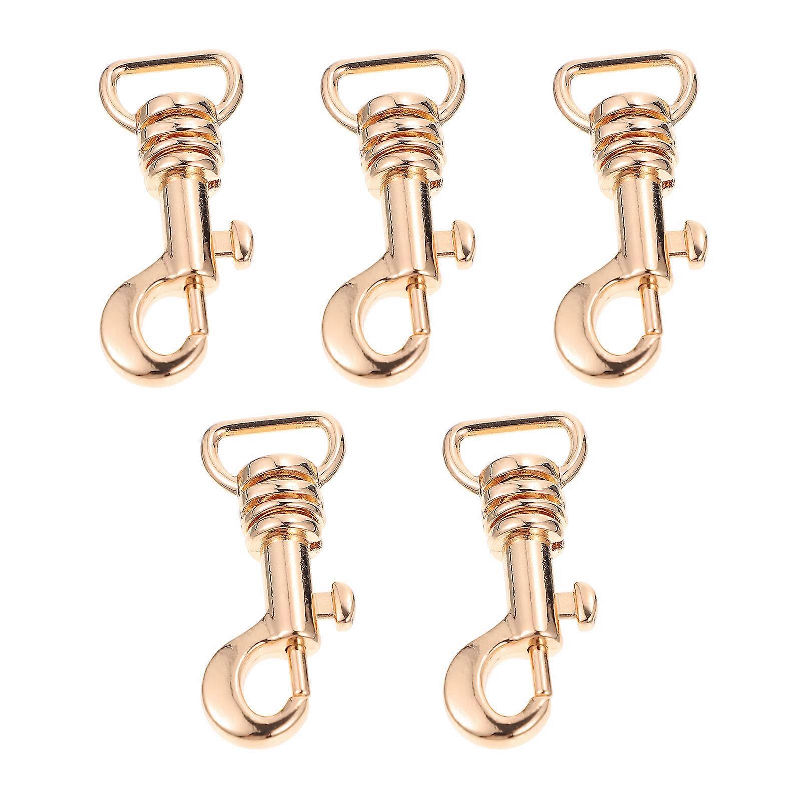 5 pezzi borsa tracolla fibbie fibbie ad anello in metallo fibbie di collegamento fai-da-te