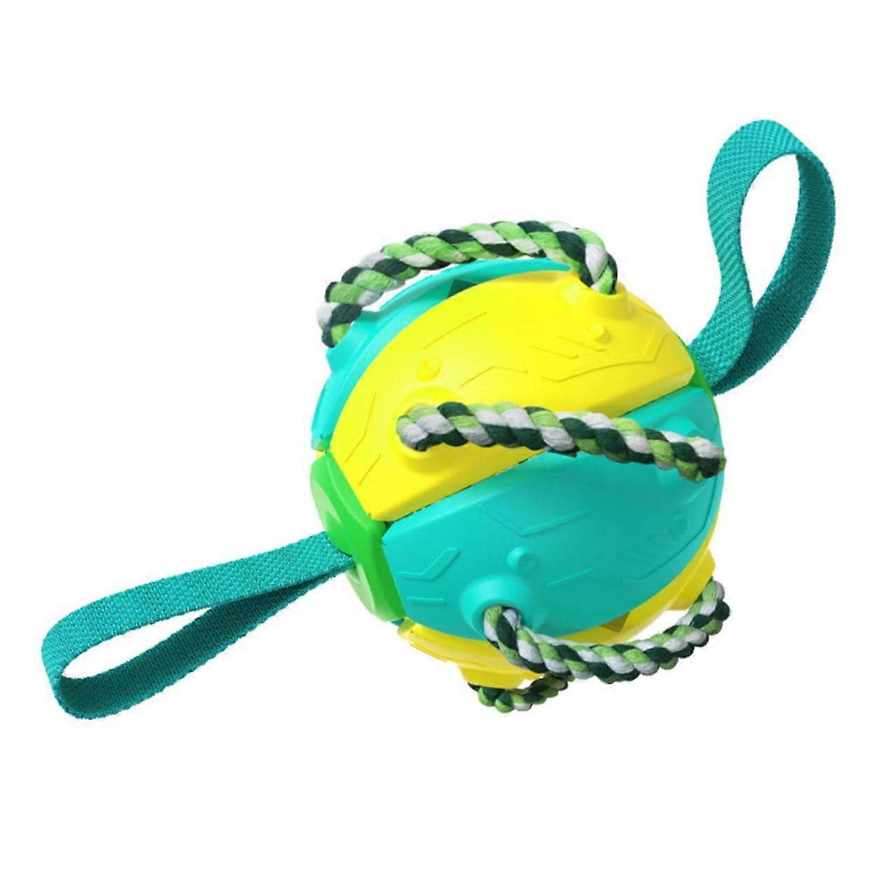 Flying Dog Chew Toy for Pets, Puppy Play Ball, BiteResistant Pet Dog Chewing Cat Toy for Indoor Use ABS
