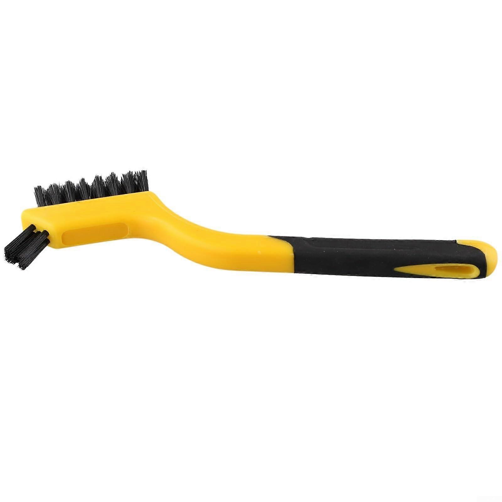 Handy Mini Wire Brushes for Removing Dirt and Rust from All Types of Metals Including Stainless Steel (Nylon)