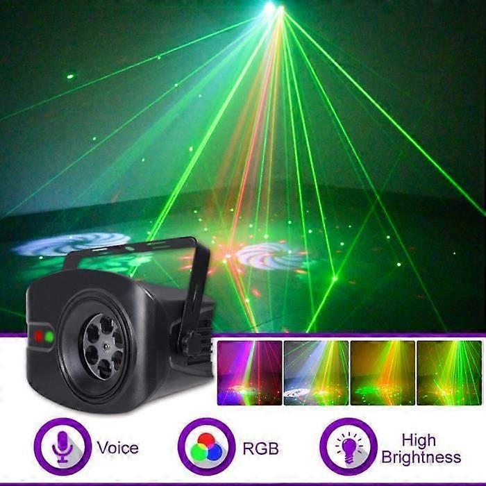 Disco Light - MOOHOP - RGB LED - 52 Patterns - Remote Control