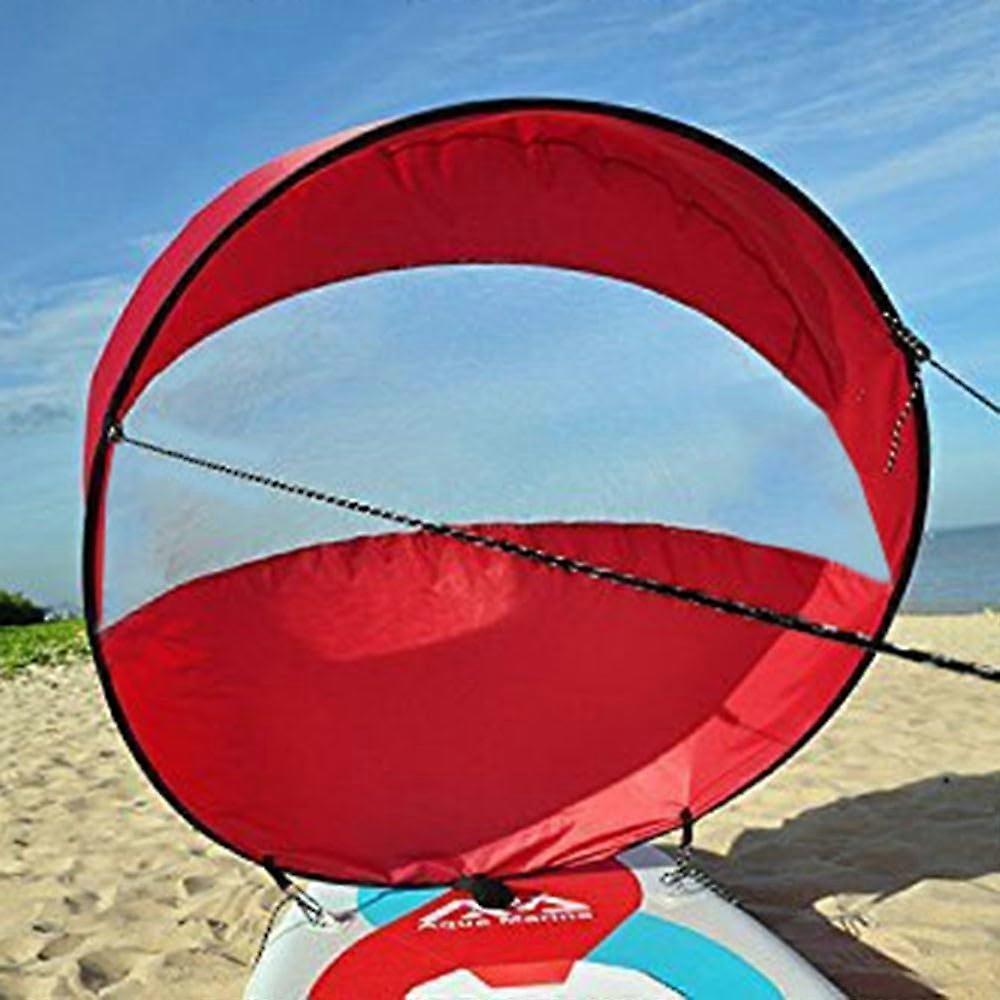 Portable 42 Inch Wind Sail for Watercraft Ideal Companion for Outdoor Enthusiasts (Light Blue)