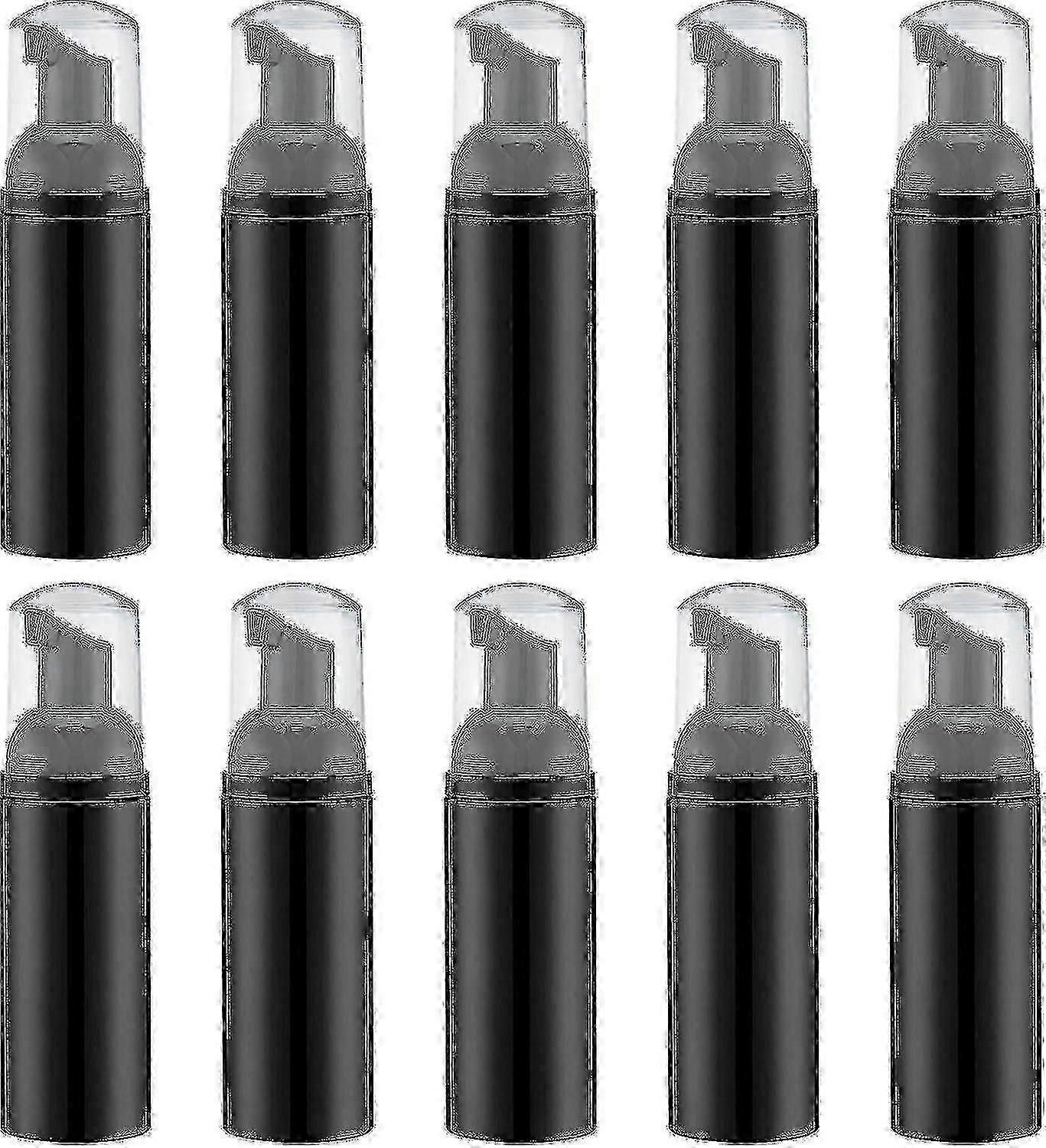 10pcs Soap Foam Bottle, Empty Travel Foaming Lash Shampoo For Cleanser, Dispenser,50ml