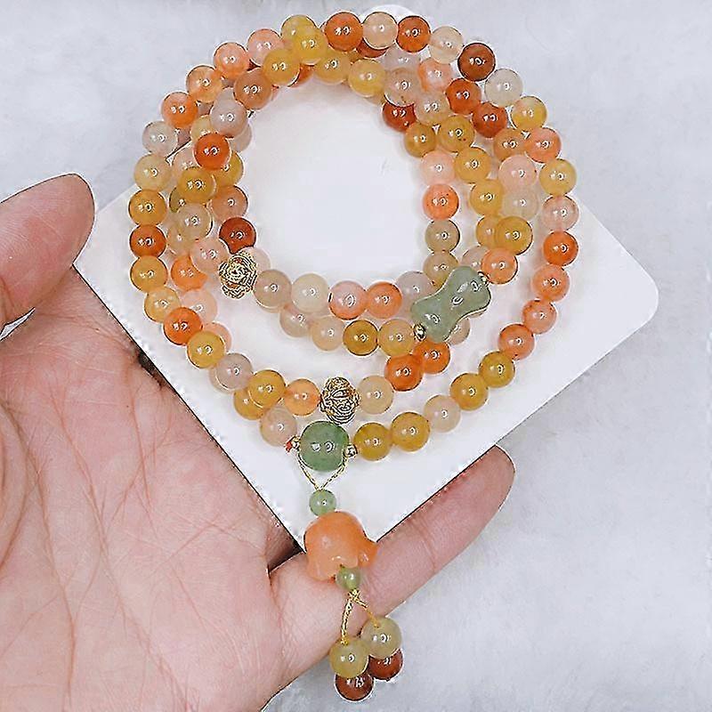 Gemstone Chakra Beaded Bracelet | Beach Charm Bracelet Set
