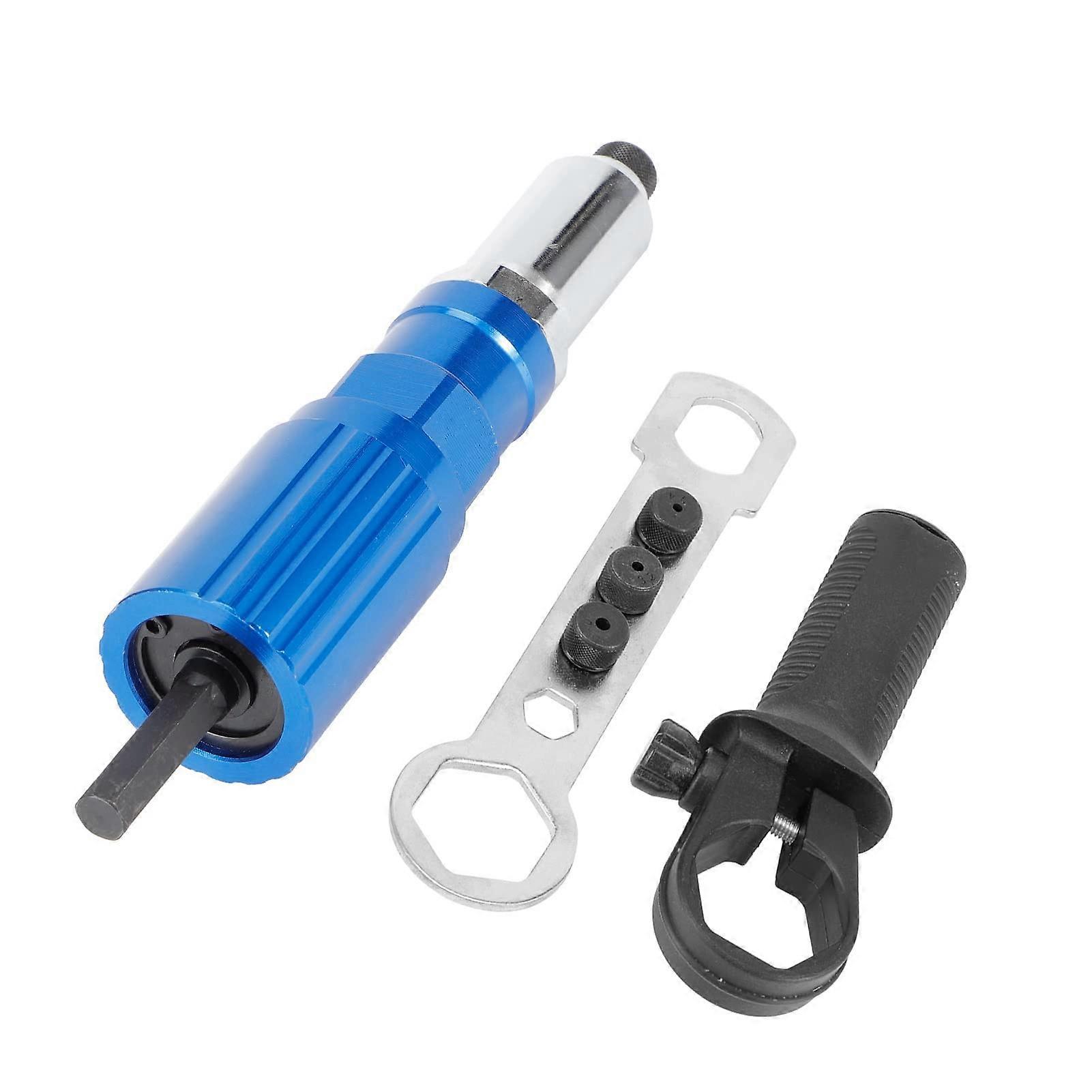 Electric Riveter Conversion Rivet Drill Attachment, Electric Riveter Adaptor Connector