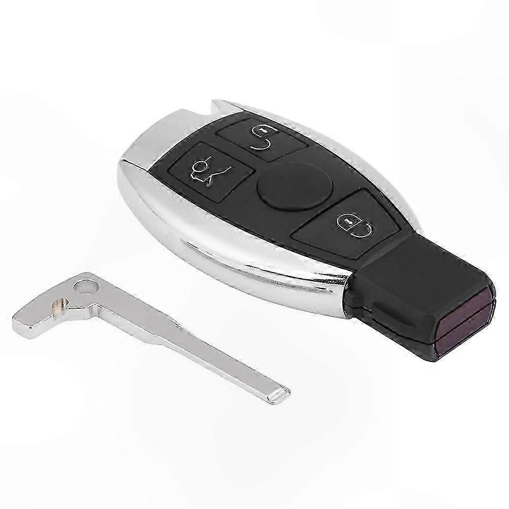 Universal 3-Button Remote Key Fob with PCF9234 Chip, 433.92MHz Frequency for Auto Security Systems