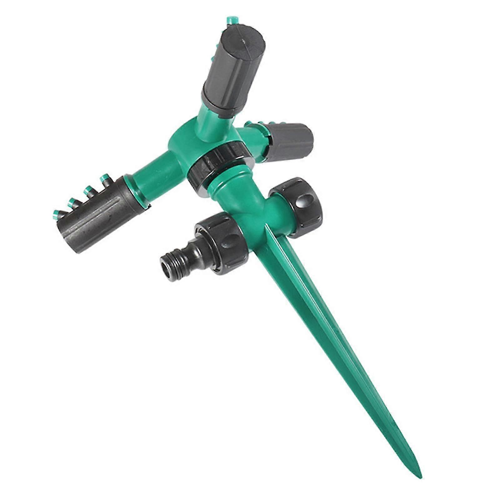 Rotating Garden Sprinkler for Efficient British Flowerbed and Yard Irrigation Systems
