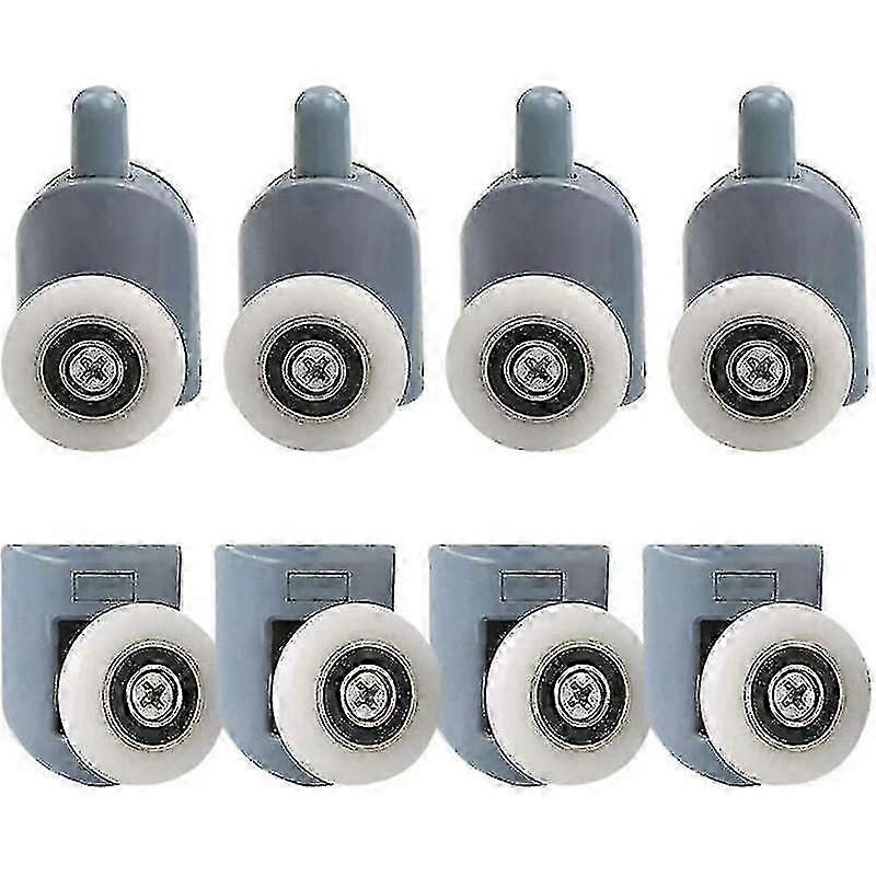 23mm Shower Door Rollers, 8pcs Shower Door Rollers, Shower Door Pul...