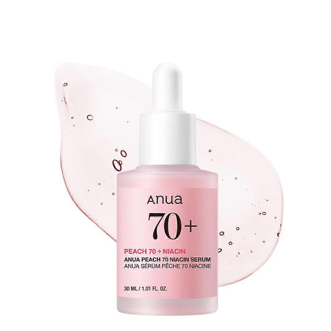 New Version of Peach Water 70% Niacinamide Essence PEACH 70+ Peach Essence 30ml Skin Care Serum Vitamin C Serum for Face