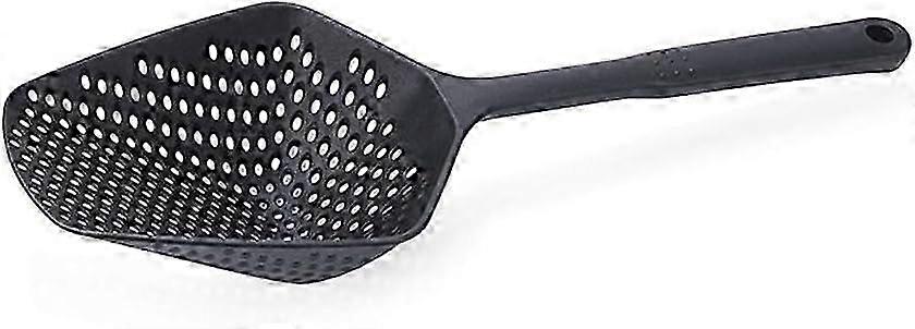 1PCS Long Handle Plastic Scoop Colander Drain Strainer Slotted Spoon Kitchen Tool