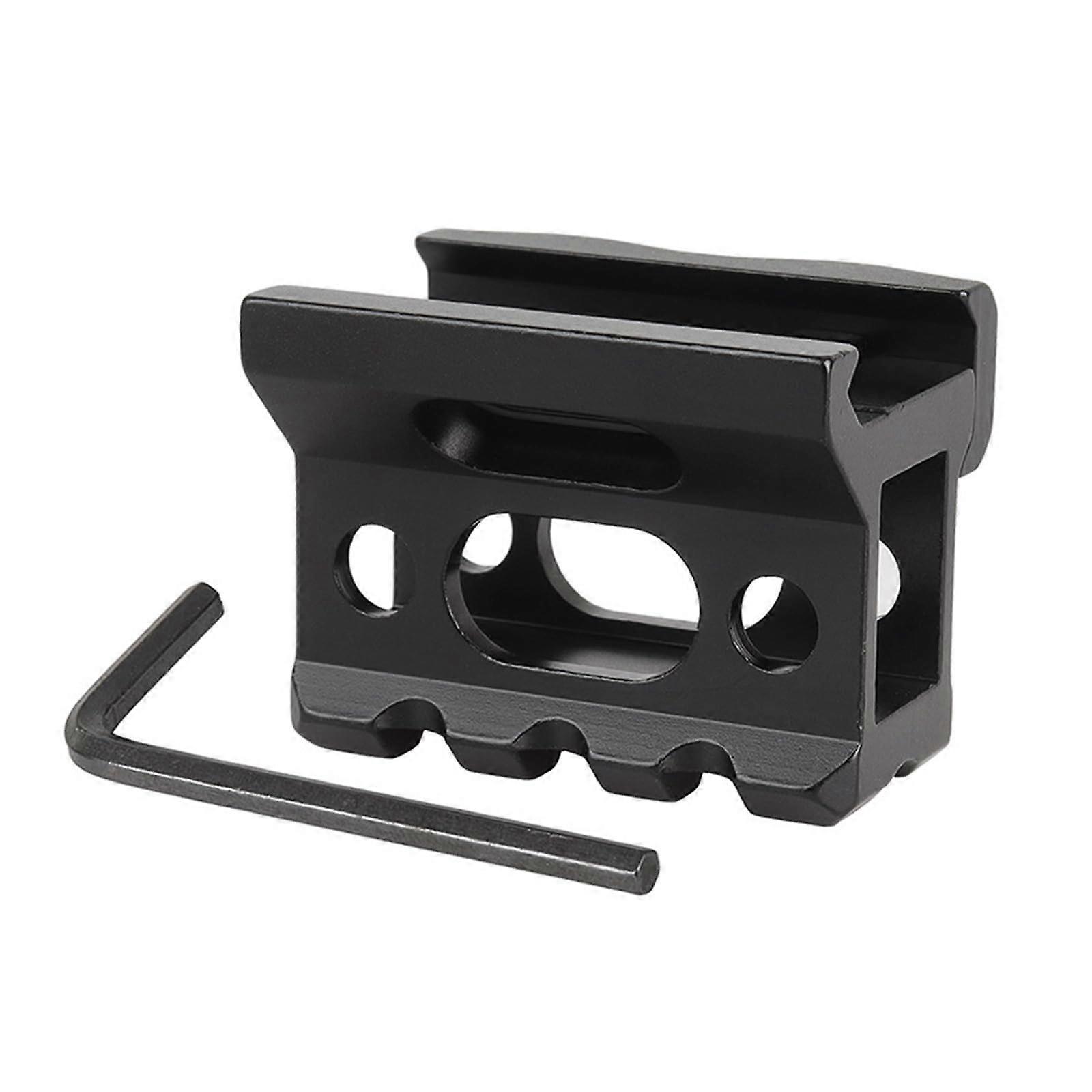 3 Slot Heightening Guide Rails 20mm Bracket Rails Installation Converter Aluminum Alloy Risers Adapters