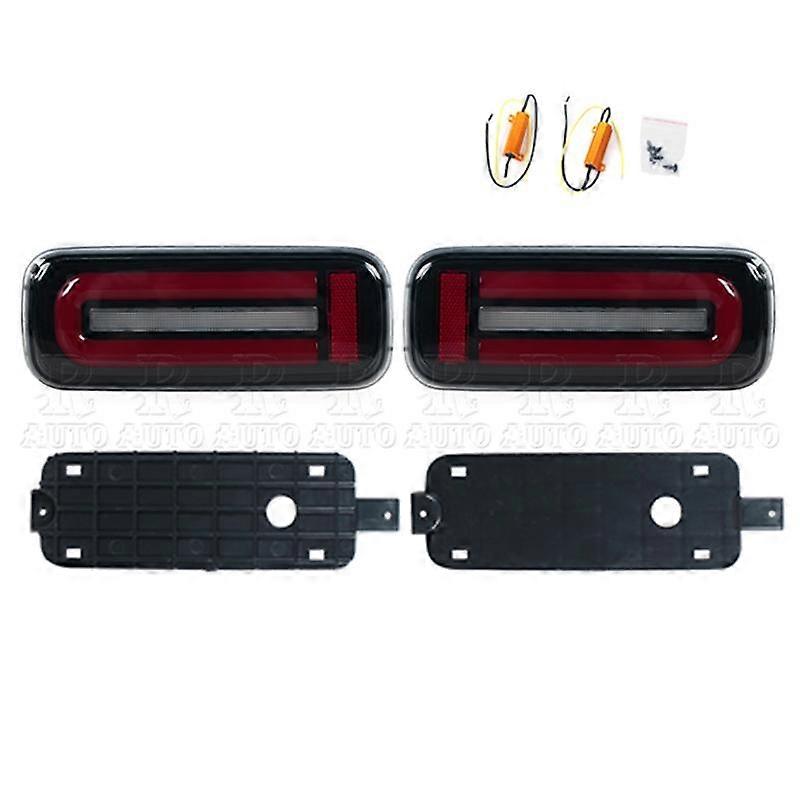 Applicable 1Pair LED Car Rear Bumper Brake Light Stop Lamp Running Light Turn Signal Light Reversing Lamp For Suzuki Jimny JB43 2007-2017