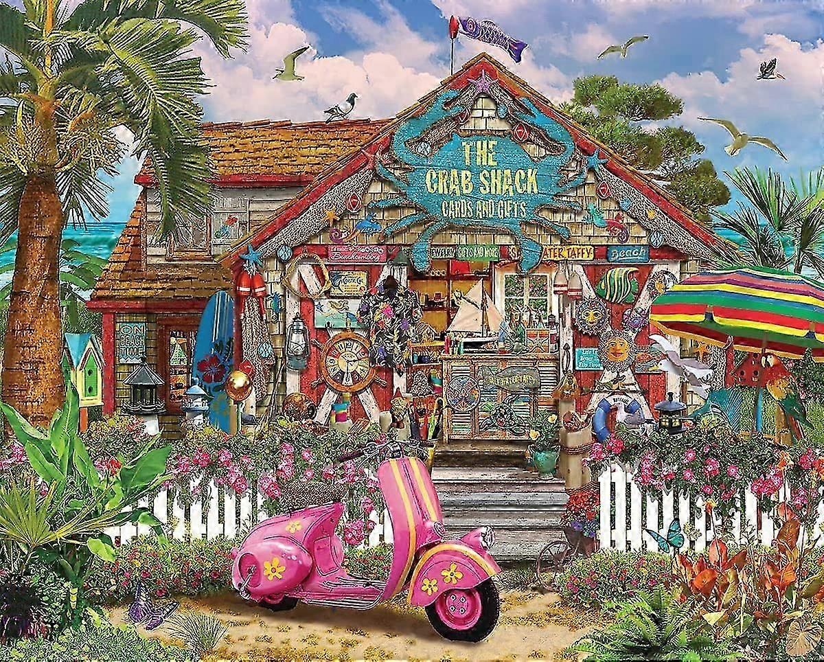 Puzzle Krabí chatrč, 1000 dílků puzzle