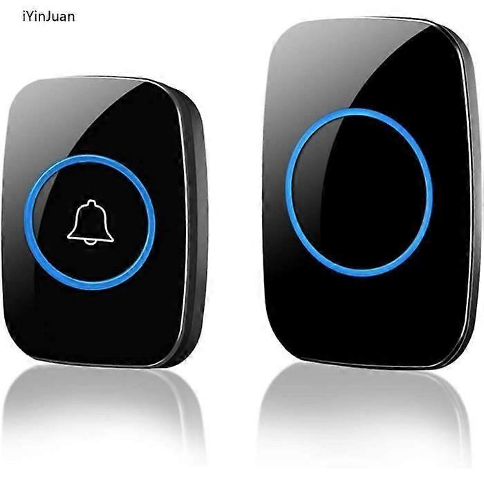 Wireless Doorbell - Unspecified - 300 meters - IP55 Waterproof - 60 melodies - Blue LED