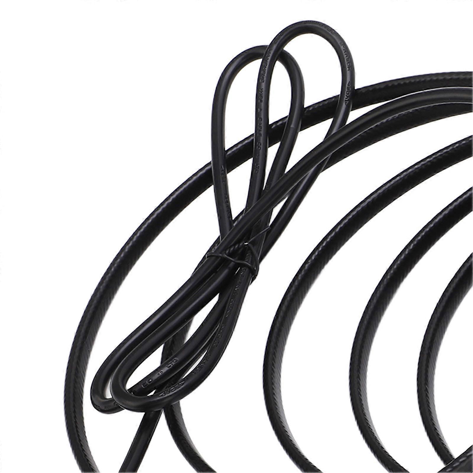 Electric Heating Cable with Explosion-Proof Plug, Self-Regulating Heating Cable for Water Pipe, 20 Meters, 110V US Plug