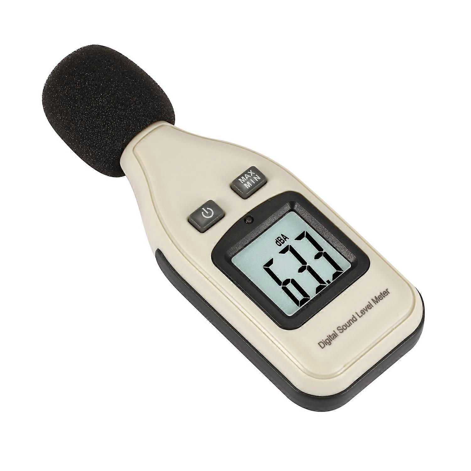 Sound Level Meter Compact Portable Decibel Meter LCD Screen - Tool to measure the noise level of your environment Macaron