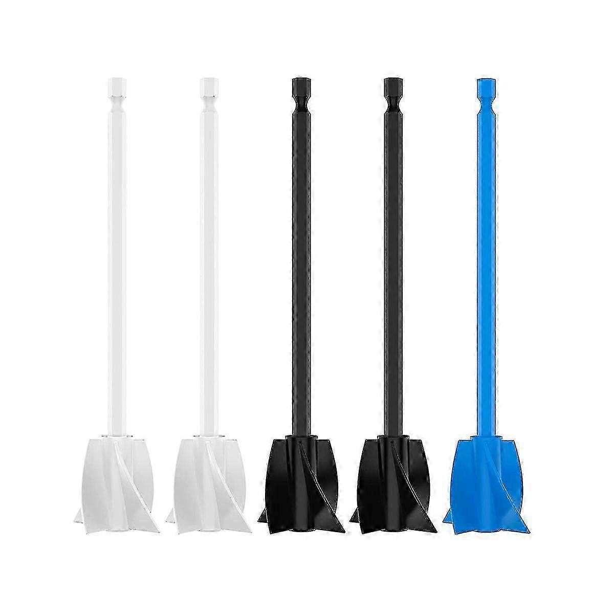 2025 Mixer Attachment Drill Compatible with , Pack Of 5 Epoxy Mixer Mixer Attachment,spiral Stirrer Compa