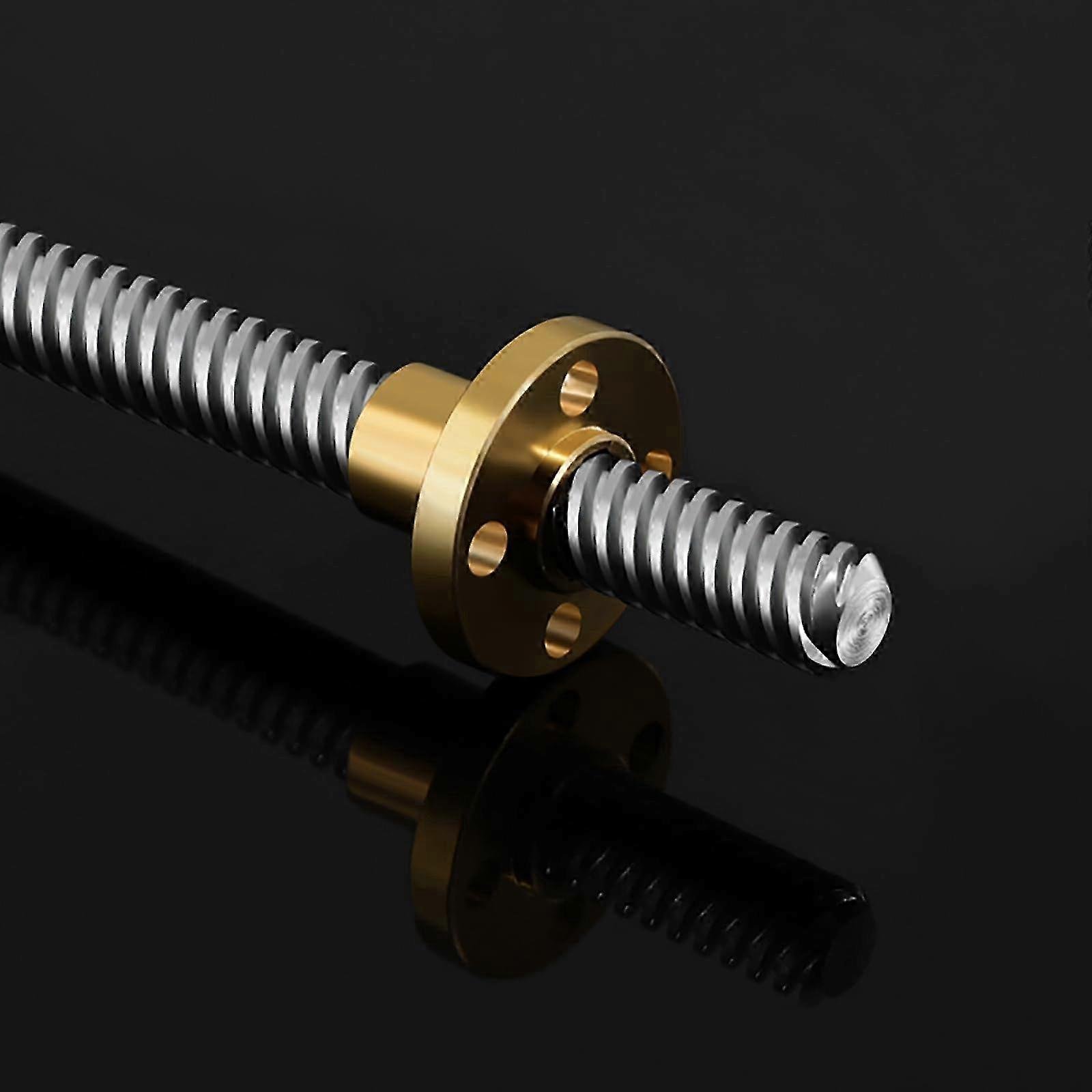 25-26 T8 Lead Screw Nut 1440mm Length, Brass Material, 8mm Diameter, TR8 x 14 Thread Specifications