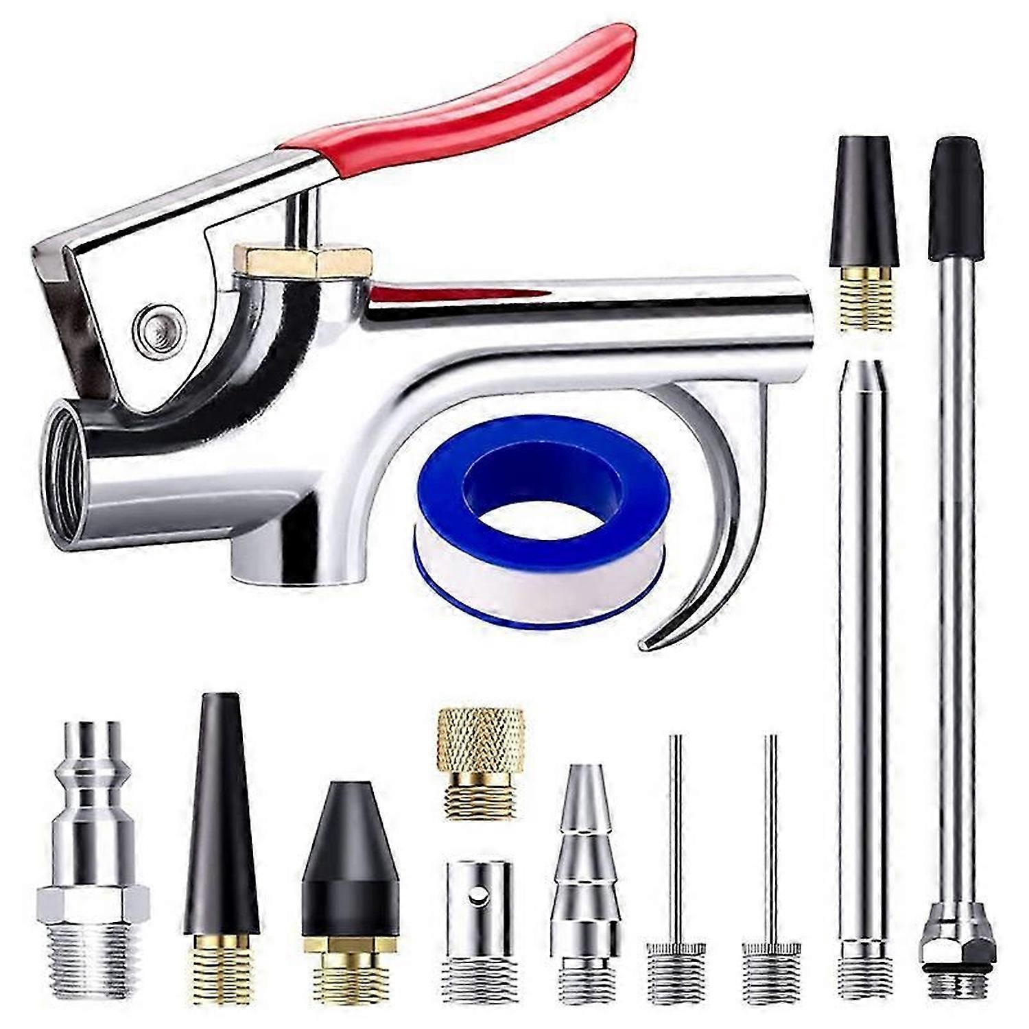 13 Pcs 2-Way Connection Air Nozzle Blow Tool Set