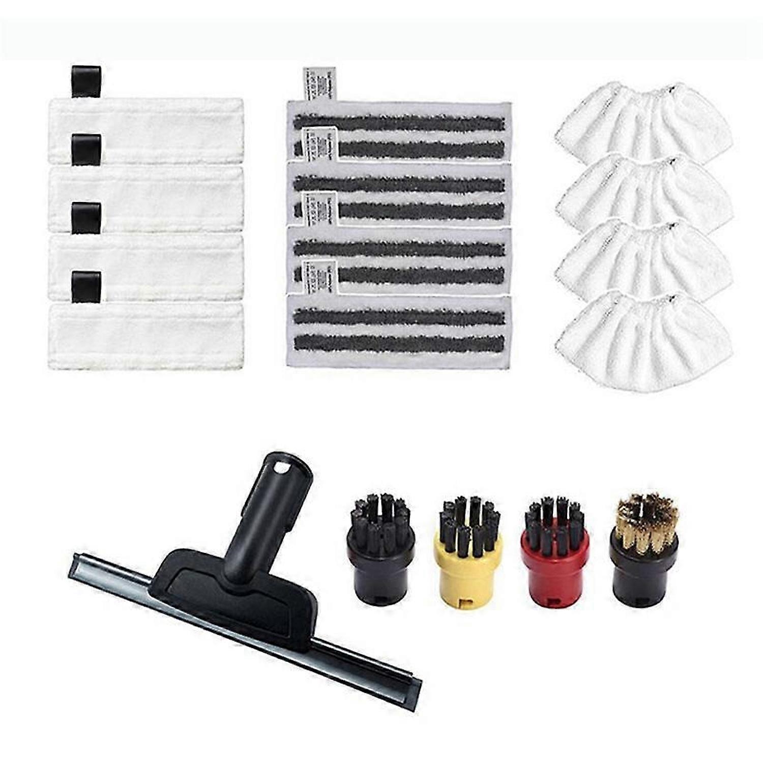 For Karcher Easyfix SC2 SC3 SC4 Mop Rag and Window Nozzle Round Brush