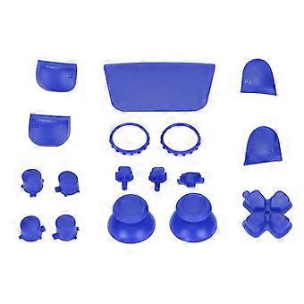 Replacement Buttons L2 R2 Full Buttons Set Replacement Button Repair Kit for PS5 ControllerBlue