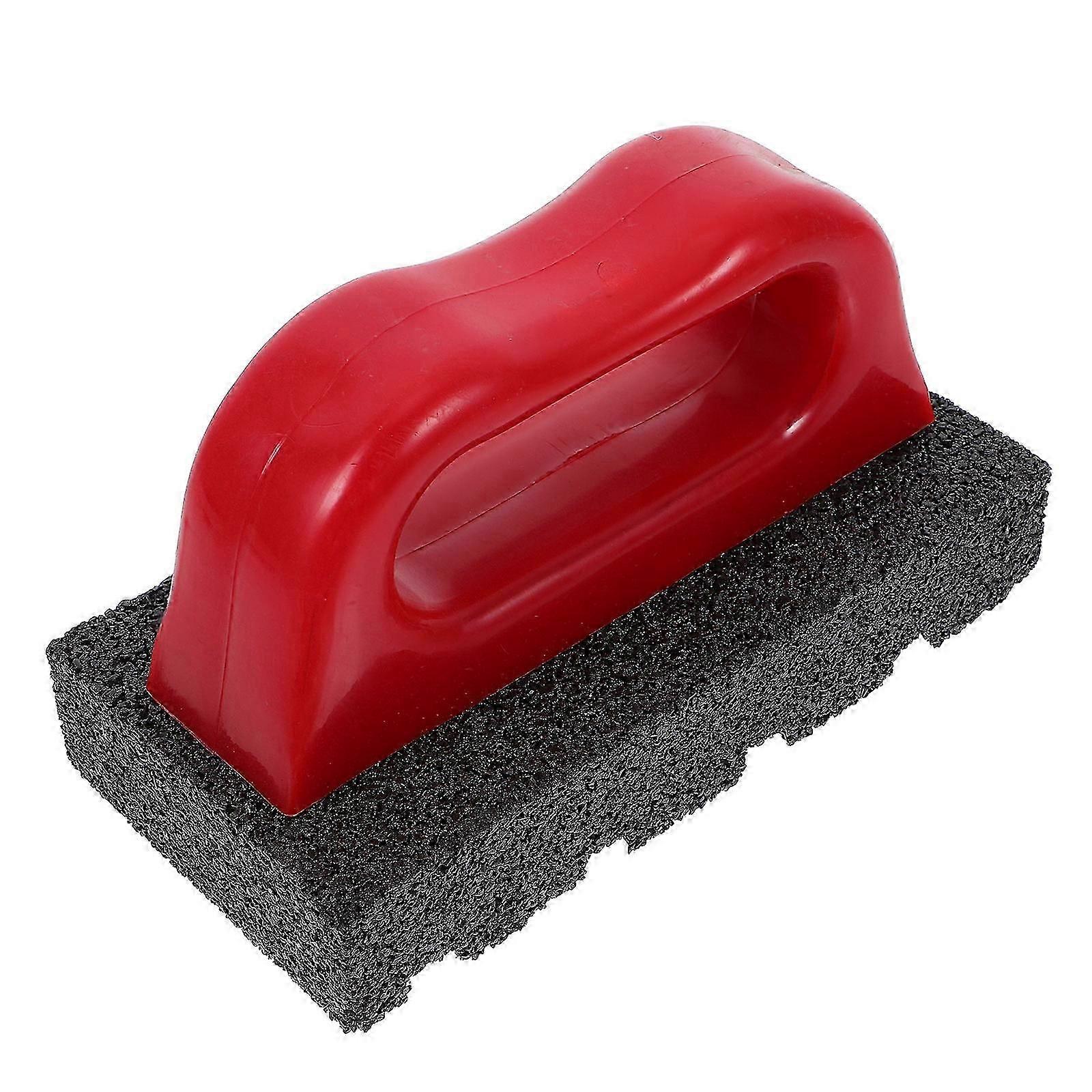 Rub Brick with Handle Masonry Rubbing & Sanding Block for Concrete Smoothing, Cleaning and Mark Removal in Home Renovation Projects