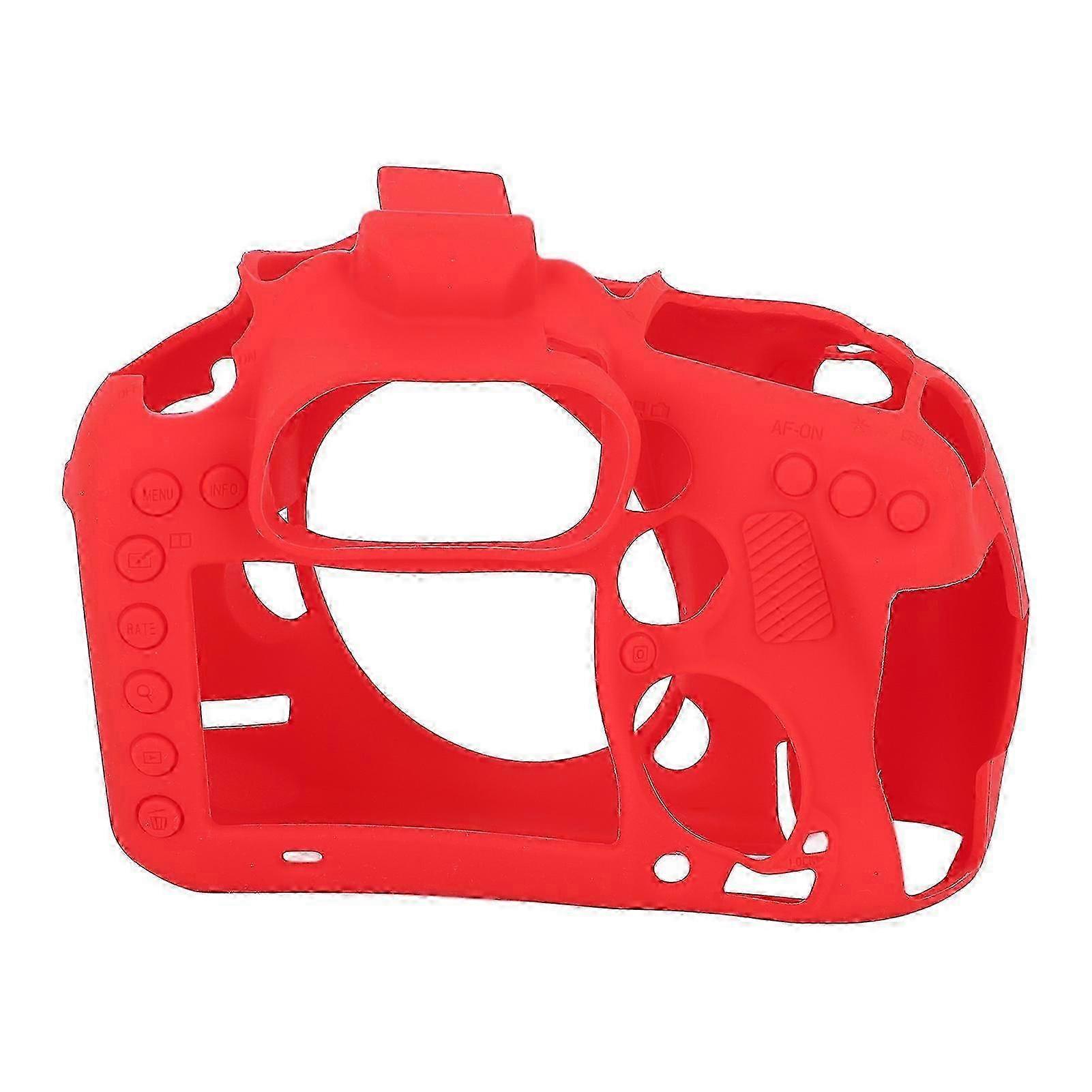 Silicone Protection Case For 7d 2 Camera Ultra Thin Lightweight Anti Scratch Soft Silicone Protective Cover Red