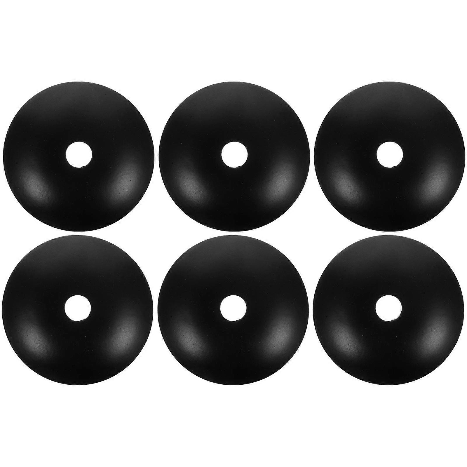 Black Ceiling Canopy for Chandelier Light Cover 18Pcs Pack