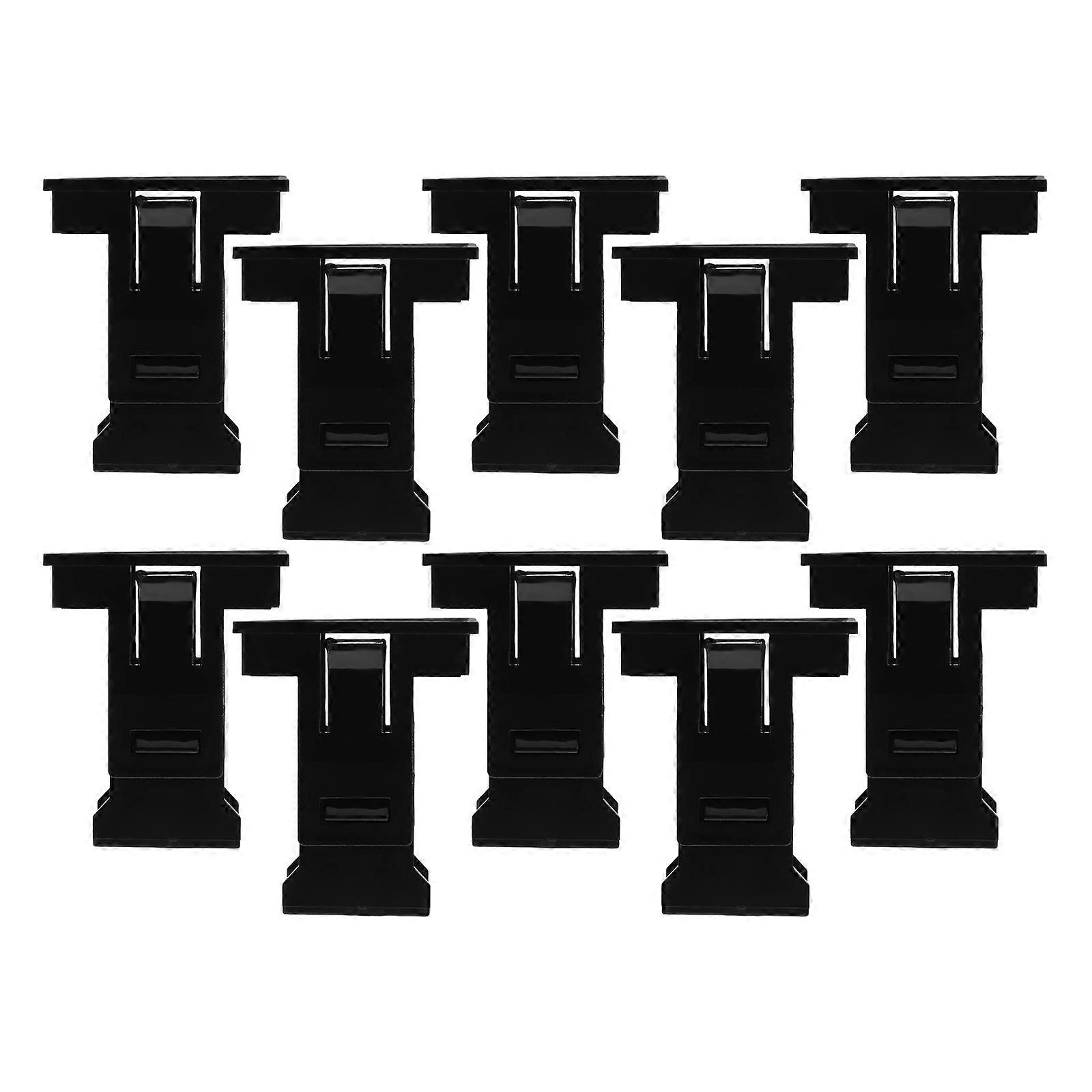 Circuit Breaker Holder Plastic Bracket for Secure Installation 10Pcs